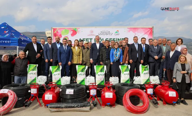 Büyükşehir’den Nurdağı’nda 200 çiftçiye çilek üretimi için destek