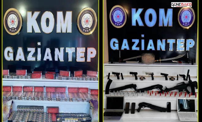 Gaziantep’te kaçakçılık operasyonları: 346 gözaltı