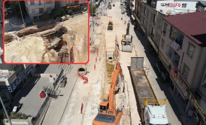 Çağdaş Mahallesinde yağmursuyu sorunu için kalıcı çözüm