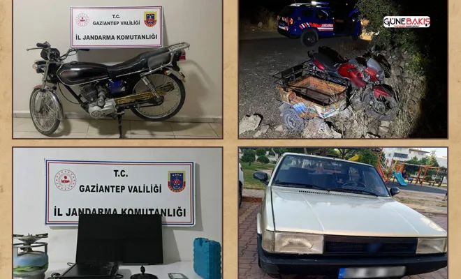 Gaziantep’te 23 ayrı hırsızlık olayı: 26 gözaltı
