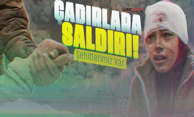 Siyonist rejim sivillerin yaşadığı çadırları bombaladı