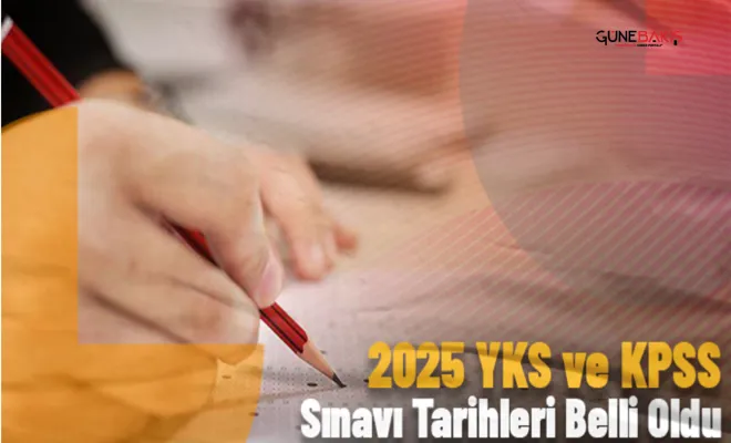 ÖSYM duyurdu! 2025 YKS ve KPSS sınavı tarihleri belli oldu