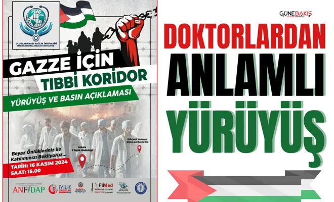 Doktorlardan anlamlı yürüyüş