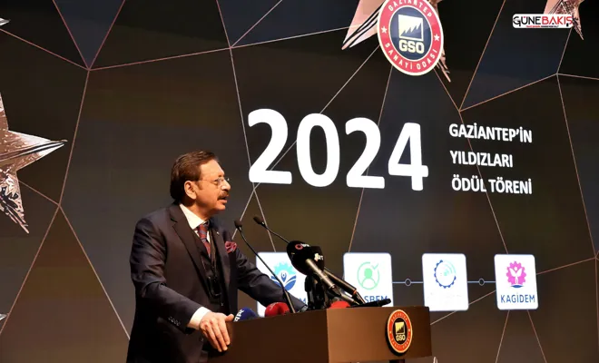 GSO Gaziantep’in Yıldızları Ödül Töreni gerçekleştirildi