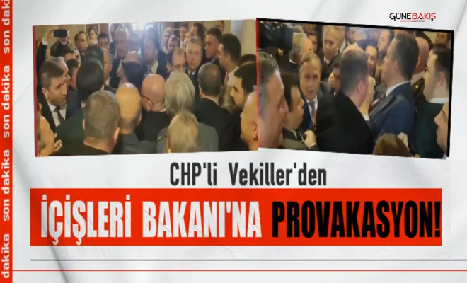 CHP'li Vekiller'den İçişleri Bakanı'na provakasyon!