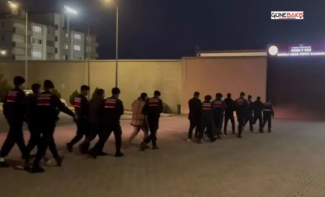 Gaziantep'te göçmen kaçakçılığı operasyonu: 11 organizatör tutuklandı