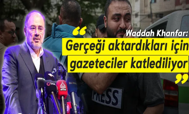 Waddah Khanfar: Lübnan ve Gazze'de gerçeği aktardıkları için gazeteciler katlediliyor