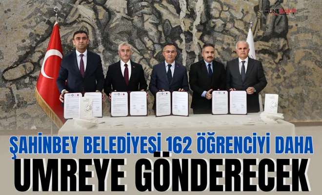 Şahinbey Belediyesi 162 öğrenciyi daha umreye gönderecek