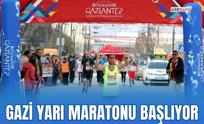 Gazi Yarı Maratonu başlıyor