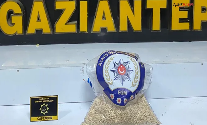 Gaziantep’te uyuşturucu operasyonu: 3 tutuklama