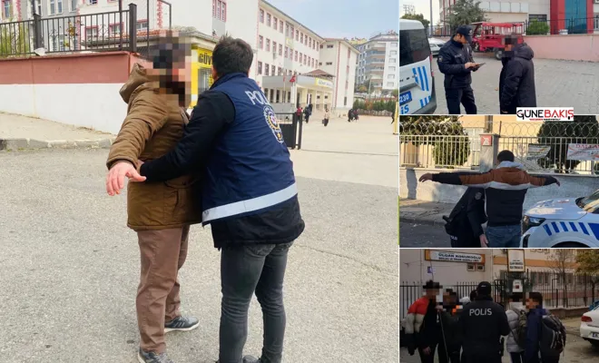 Okul çevrelerinde 436 şahıs sorgulandı