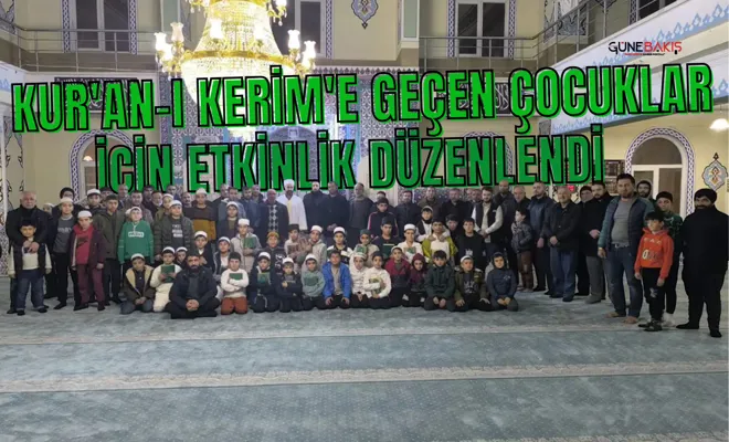 Kur'an-ı Kerim'e geçen çocuklar için etkinlik düzenlendi