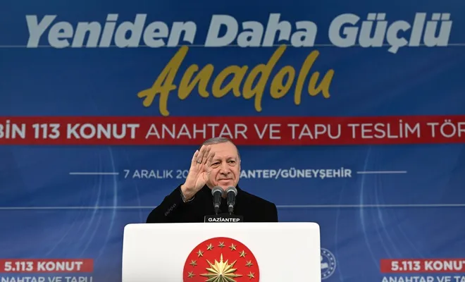 Cumhurbaşkanı Erdoğan Gaziantep'te konuştu