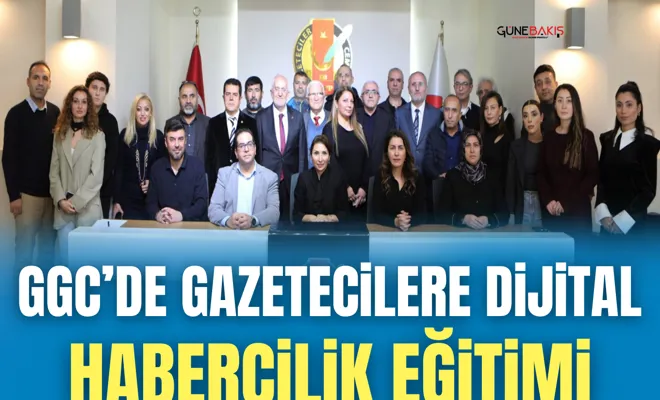 GGC’de gazetecilere dijital habercilik eğitimi 