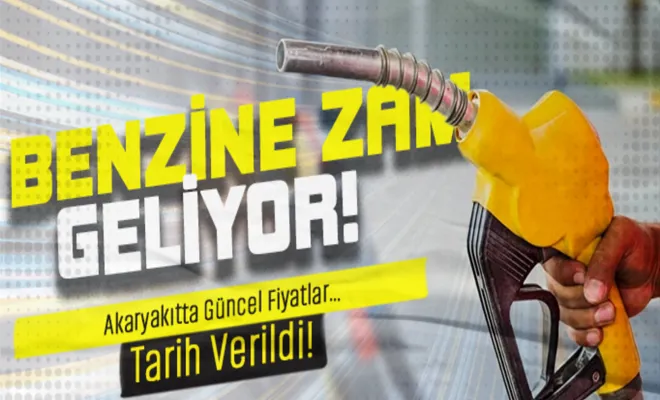 Tarih verildi: Benzine zam geliyor!