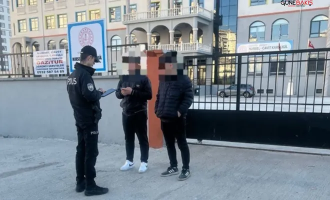 Gaziantep'te okul çevrelerinde "uyuşturucu" denetimleri
