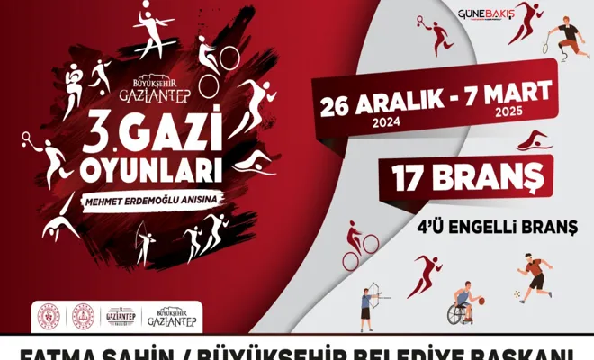 Gazi Oyunları için geri sayım sürüyor! 