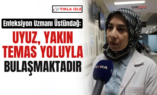 Enfeksiyon Uzmanı Üstündağ: Uyuz, yakın temas yoluyla bulaşmaktadır