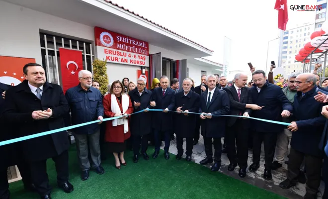 Eruslu 4-6 Yaş Kur’an Kursu törenle açıldı