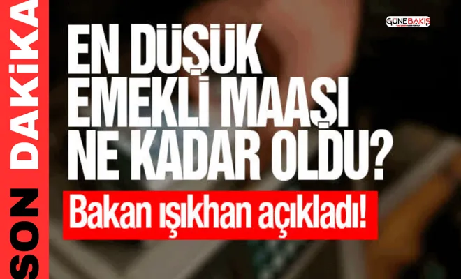 En düşük emekli maaşı yükseldi!