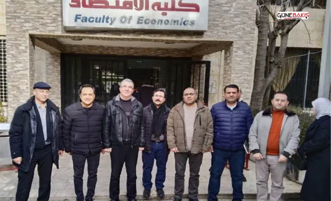 GAÜN heyetinden Halep Üniversitesine ziyaret