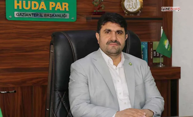 HÜDA PAR Gaziantep İl Başkanı Göçer'den "10 Ocak Çalışan Gazeteciler Günü" mesajı