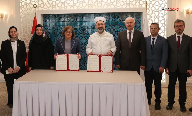 Gaziantep Büyükşehir Belediyesi ile Diyanet İşleri Başkanlığı arasında iş birliği protokolü imzalandı