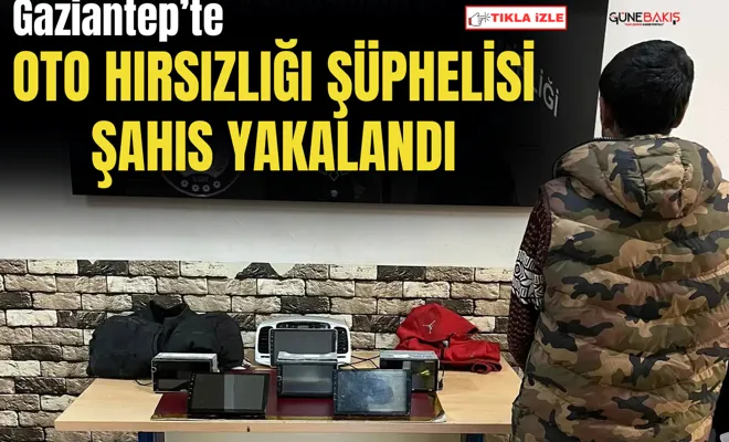 Oto hırsızlığı şüphelisi şahıs yakalandı