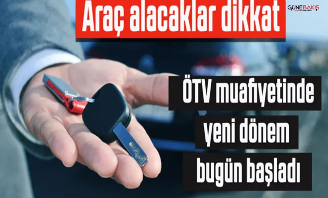 Engelli araç alımında yeni dönem başladı