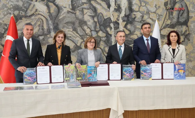 Eğitim Şehri Gaziantep’in çocuklarına büyükşehirden bilim dergisi desteği