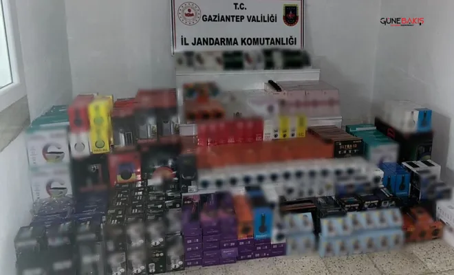 Gaziantep’te 3 Milyon değerinde elektronik ürün ele geçirildi