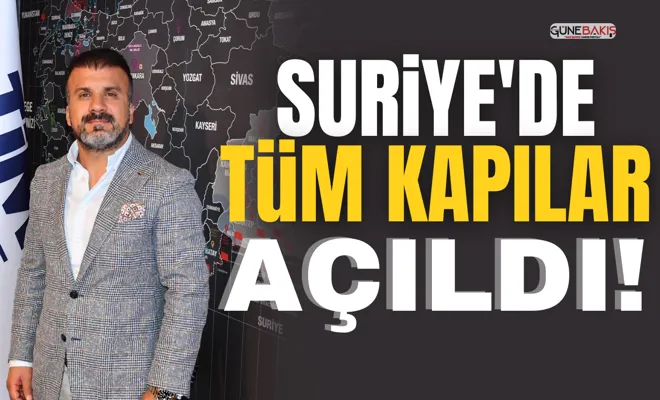 Suriye'de tüm kapılar açıldı!
