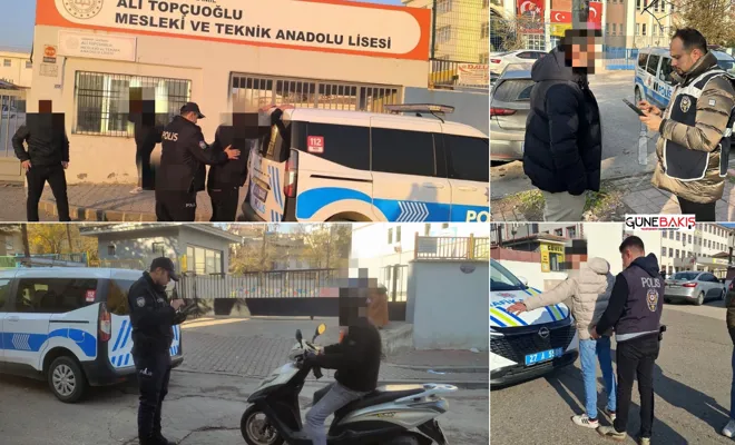 Gaziantep’te Okul Çevrelerinde Denetim: 624 Şahıs Sorgulandı