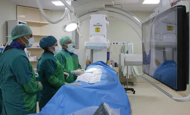 GAÜN Hastanesi’nde ameliyatsız miyom tedavisi  