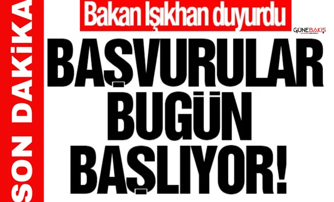Bakan Işıkhan duyurdu: Gençlik Programı başvuruları başlıyor