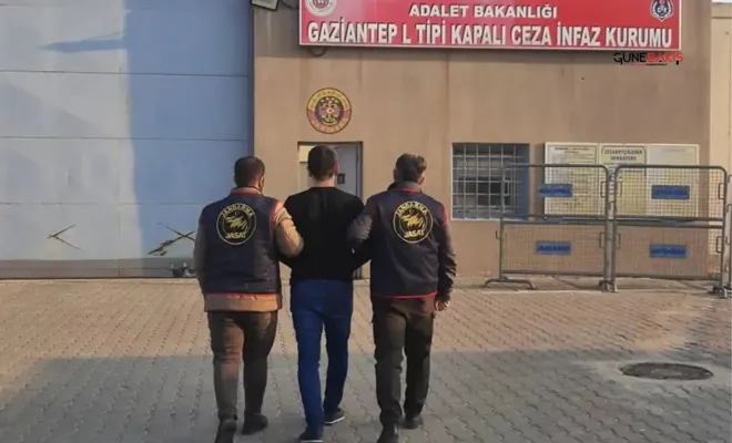 Gaziantep'te 22 yıl hapis cezası bulunan bir kişi yakalandı