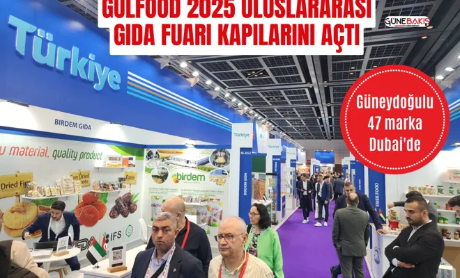 Gulfood 2025 Uluslararası Gıda Fuarı kapılarını açtı