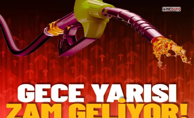Motorine gece yarısından itibaren zam gelmesi bekleniliyor