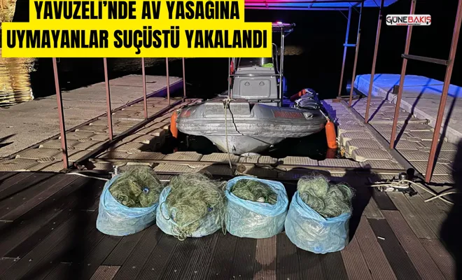 Yavuzeli’nde av yasağına uymayanlar suçüstü yakalandı