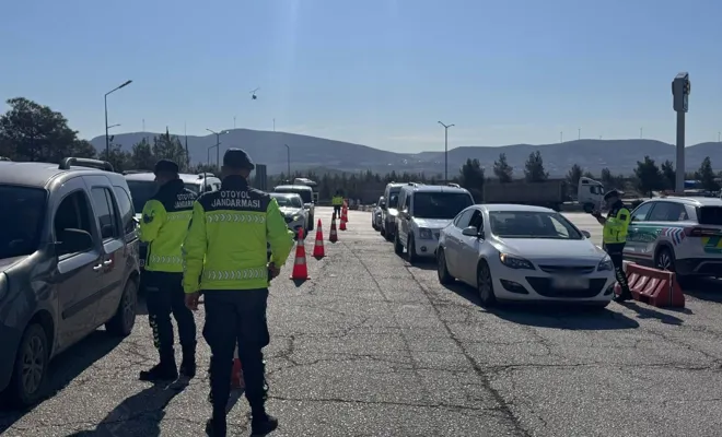 Jandarmadan Cayrokopter ve Dron Destekli Trafik Denetimi