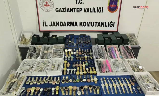 Gaziantep'te 3 milyon TL değerinde taklit ürün ele geçirildi