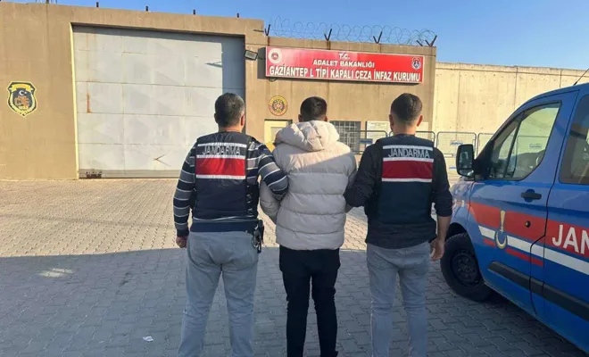 Gaziantep’te 14 Yıl 9 Ay Hapis Cezalı Şahıs Yakalandı