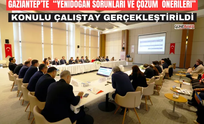 Gaziantep’te  “Yenidoğan Sorunları ve Çözüm Önerileri” konulu çalıştay gerçekleştirildi