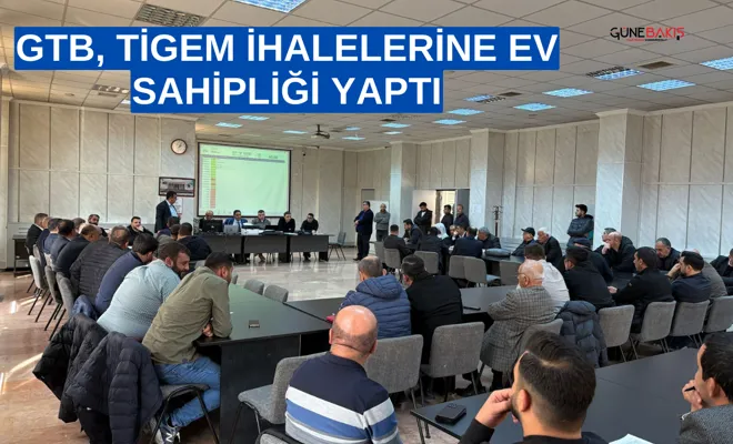 GTB, TİGEM ihalelerine ev sahipliği yaptı