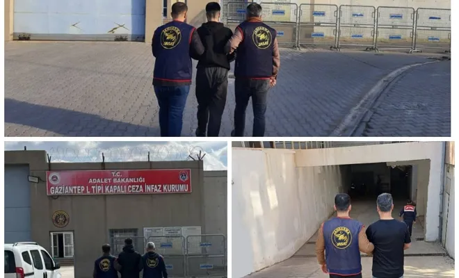 Gaziantep’te 3 Firari Yakalandı