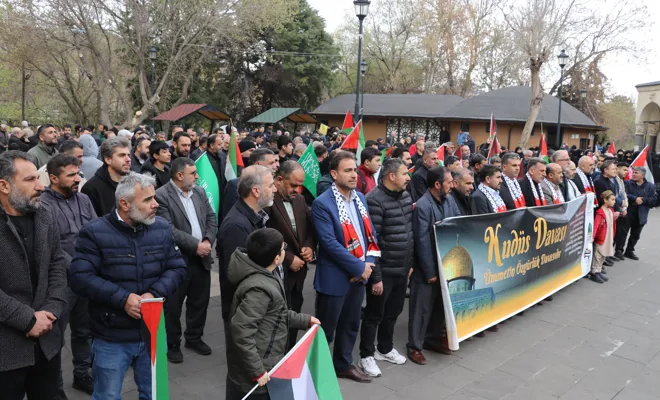 Gaziantepliler, Gazze'de yaşanan katliamları lanetledi