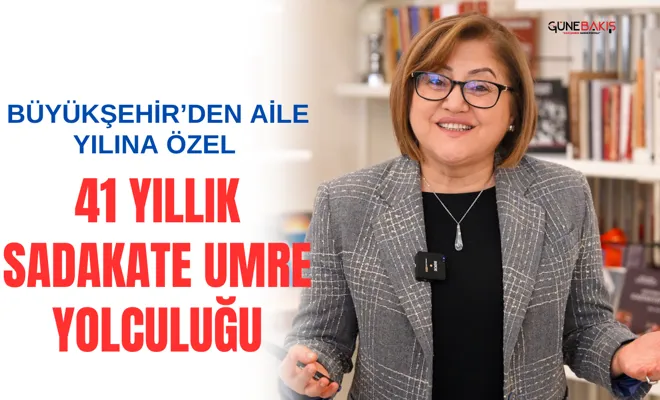 Büyükşehir’den Aile Yılına özel: 41 yıllık sadakate umre yolculuğu
