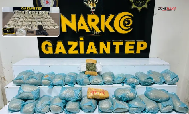 Gaziantep'te narkotik suçlardan 1494 kişi gözaltına alındı