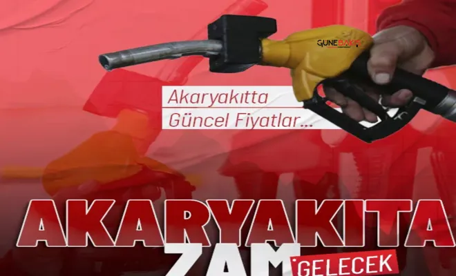 Benzine zam geliyor