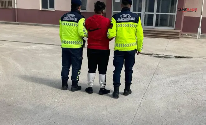 Yol kontrolü sırasında üzerinde uyuşturucu çıkan şahıs tutuklandı